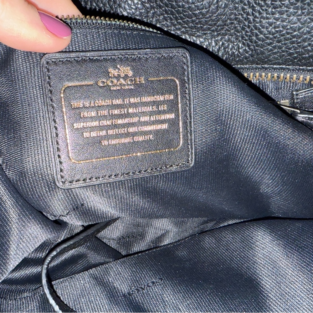 Coach Tall Tatum Tote hard to find Coach bag - Picture 7 of 11
